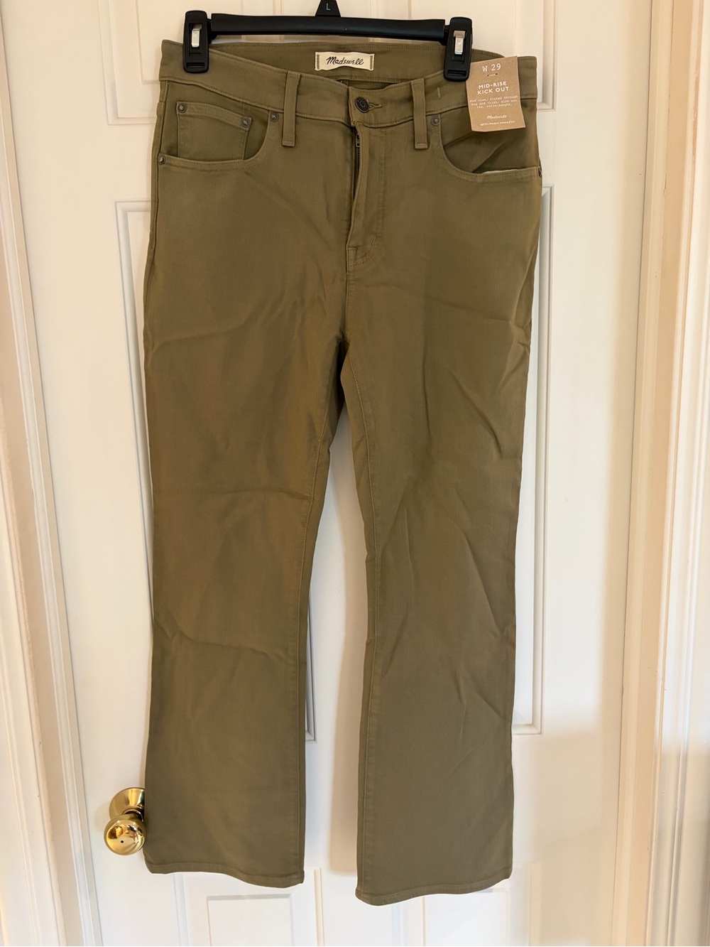 Madewell Olive Jeans - Size 29